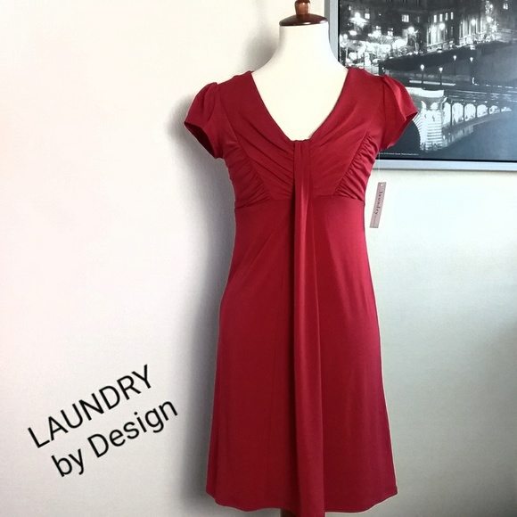 Laundry by Design Dresses & Skirts - LAUNDRY By Design Red Midi Dress NWT